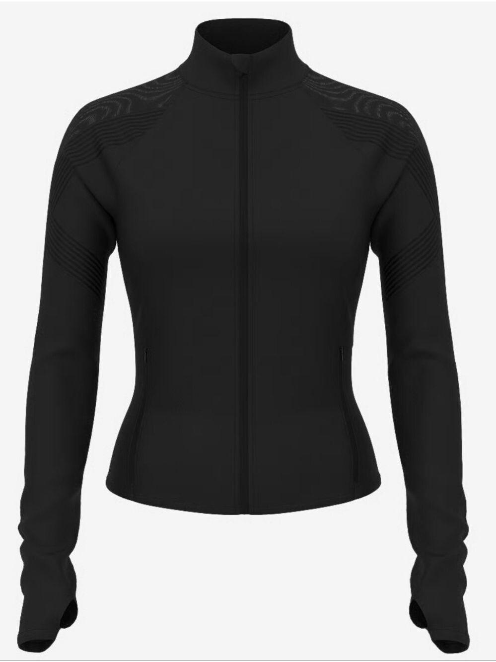 Victoria’s Secret VSX Elevate Redefined Contours Jacket Black Full Zip XS